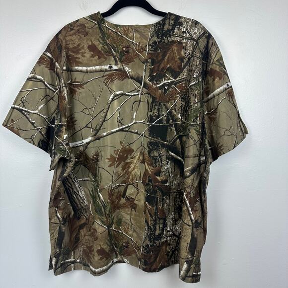 NFL Team Apparel Mens Seattle Seahawks Scrub Dudz Camo Short Sleeve Shirt 2XL - Picture 2 of 11